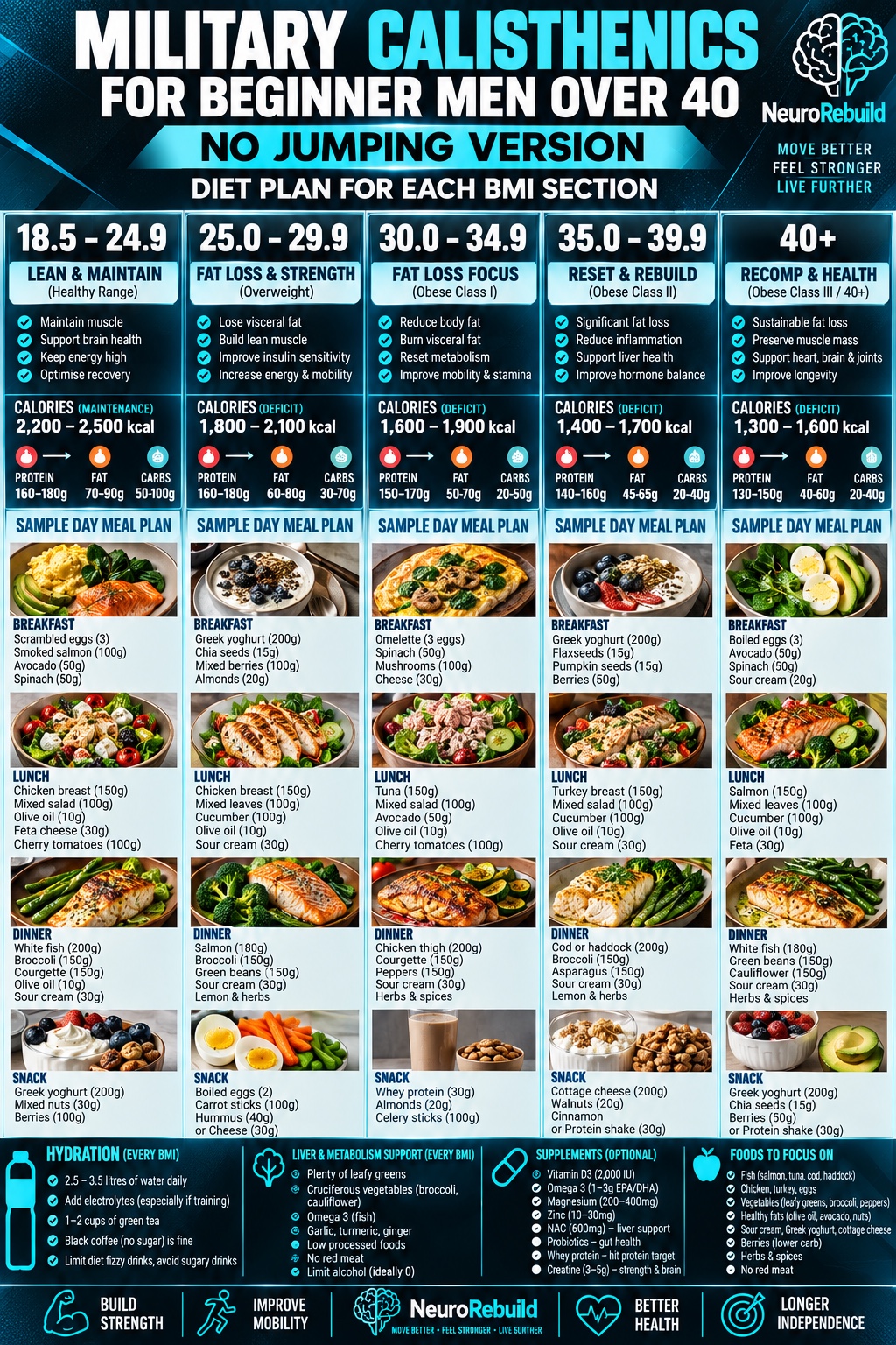 NeuroRebuild nutrition guide